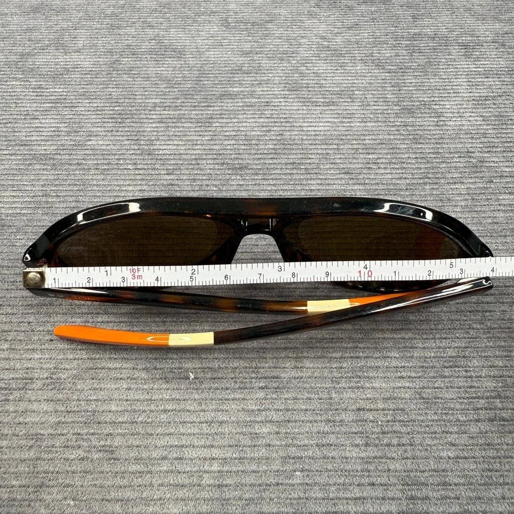 Toms Marco Aviator Sunglasses Tortoiseshell Orange Colorblock Y2k